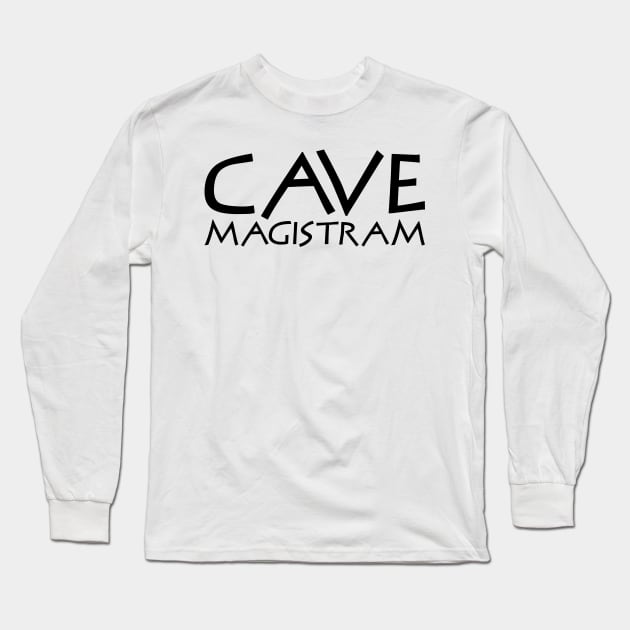 Cave Magistram Long Sleeve T-Shirt by ResGerendae